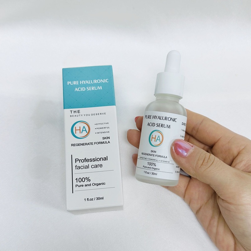 Anti Wrinkle Reduce Fine Lines Professional Facial Care Pure Hyaluronic Acid Serum for Face