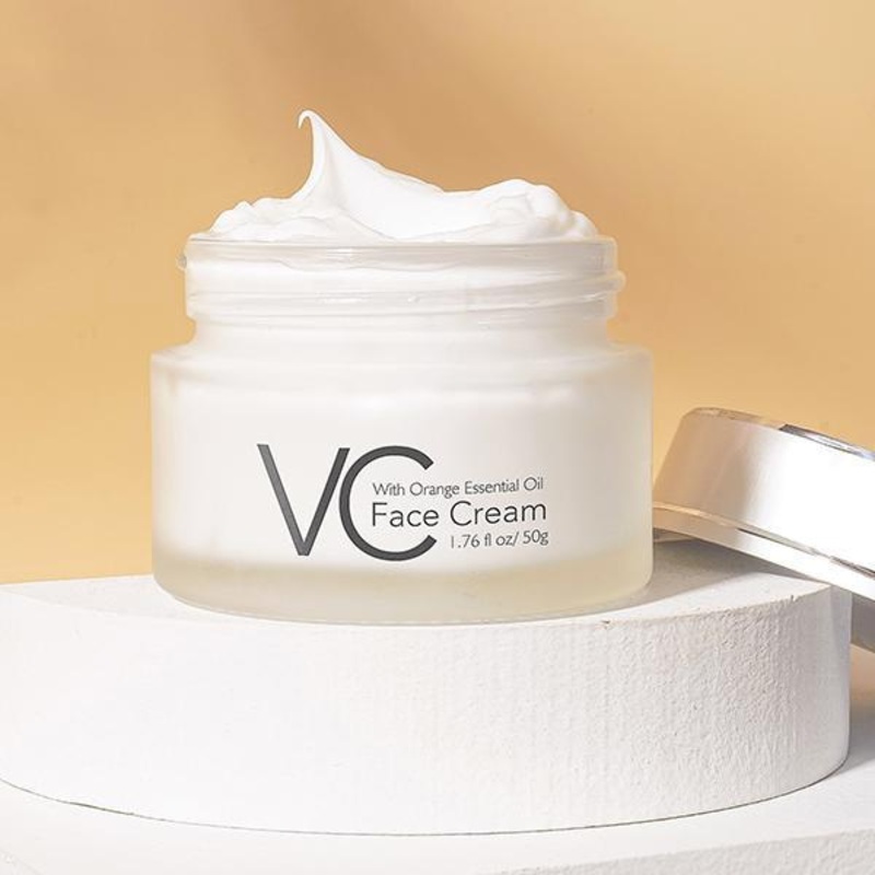 Whitening Moisturzing Anti-Aging Eye Cream Private Label Vc with Orange Essential Oil Face Facial Serum Skincare Set