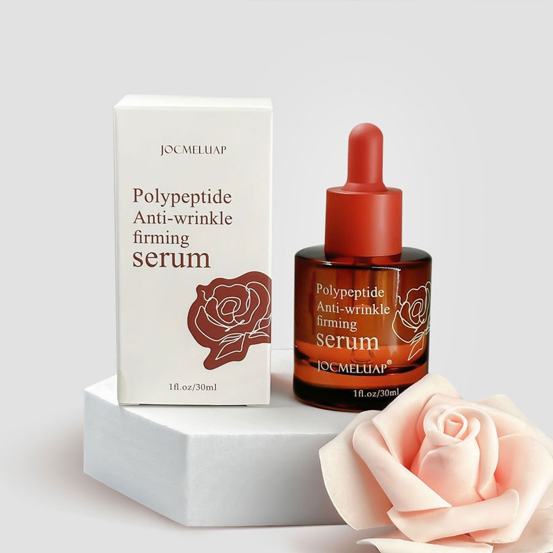 Wholesale OEM Whitening Naturally Repair Anti Wrinkle Essence Moisturizing Organic Polypeptide Anti-Wrinkle Face Serum