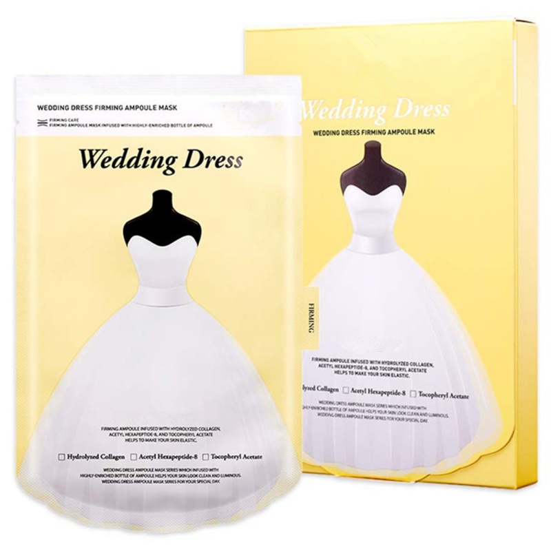 Advanced Custom Korean Wedding Dress Firming Ampoule Face Sheet Mask