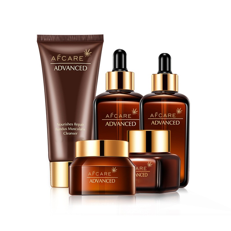 "Private Label Hypoallergenic Moisturizing Skin Care Set for Sensitive Skin"