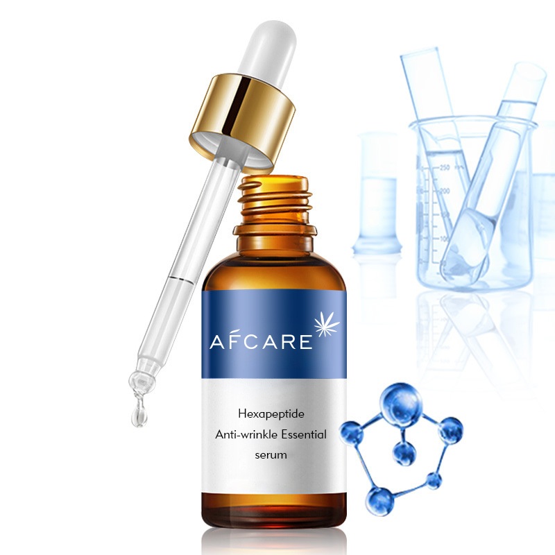 30ml Skincare Hyaluronic Acid Hexapeptide Serum Anti-Aging Anti-Wrinkle Facial Skin Brighten Serum