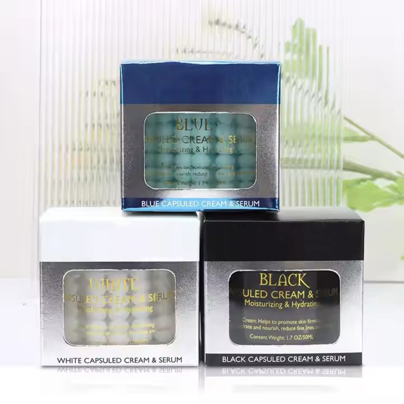 Wholesale Whitening Dark Spots Corrector Face Cream Vitamin C Capsule Cream Face Moisturizer