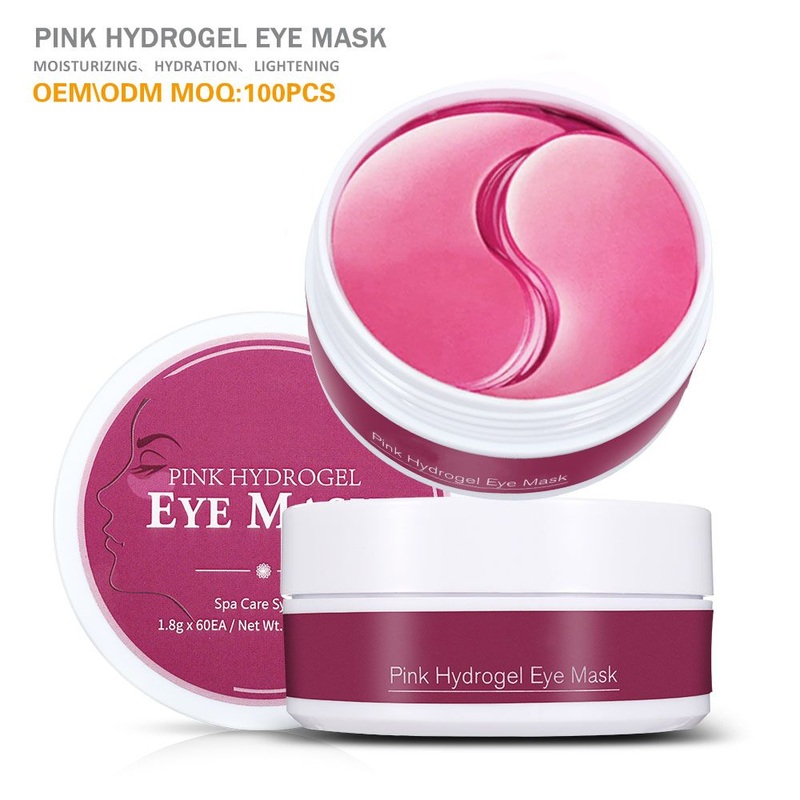 24K Gold Crystal Collagen Eye Pad Anti Aging Eye Mask Skin Care Hydrating Moisturizing Anti-Wrinkle Gold Collagen Mask Beauty for Women