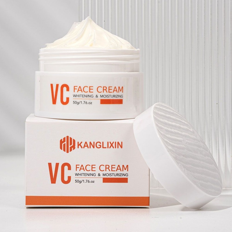 Vc Whitening Moisturizing Face Day and Night Vegan Facial Cream for Sensitive Skin