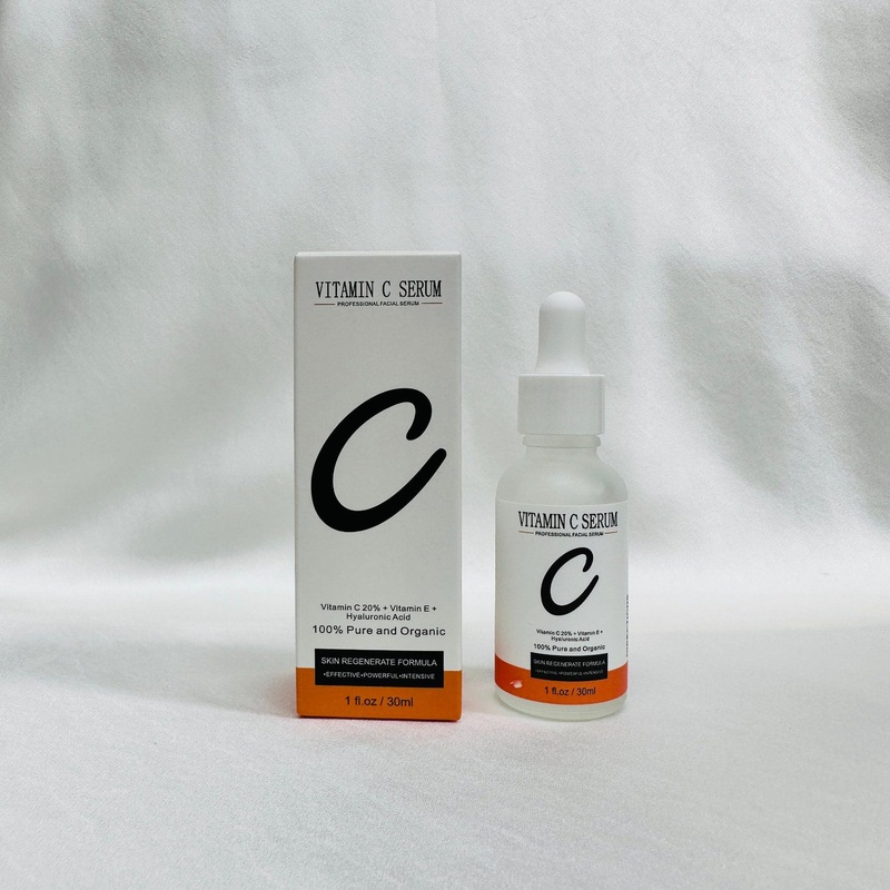 Wholesale Factory Price Private Label Hyaluronic Acid Vitamin C Skin Care Anti Wrinkle 30ml Organic Vegan Facial Face Serum