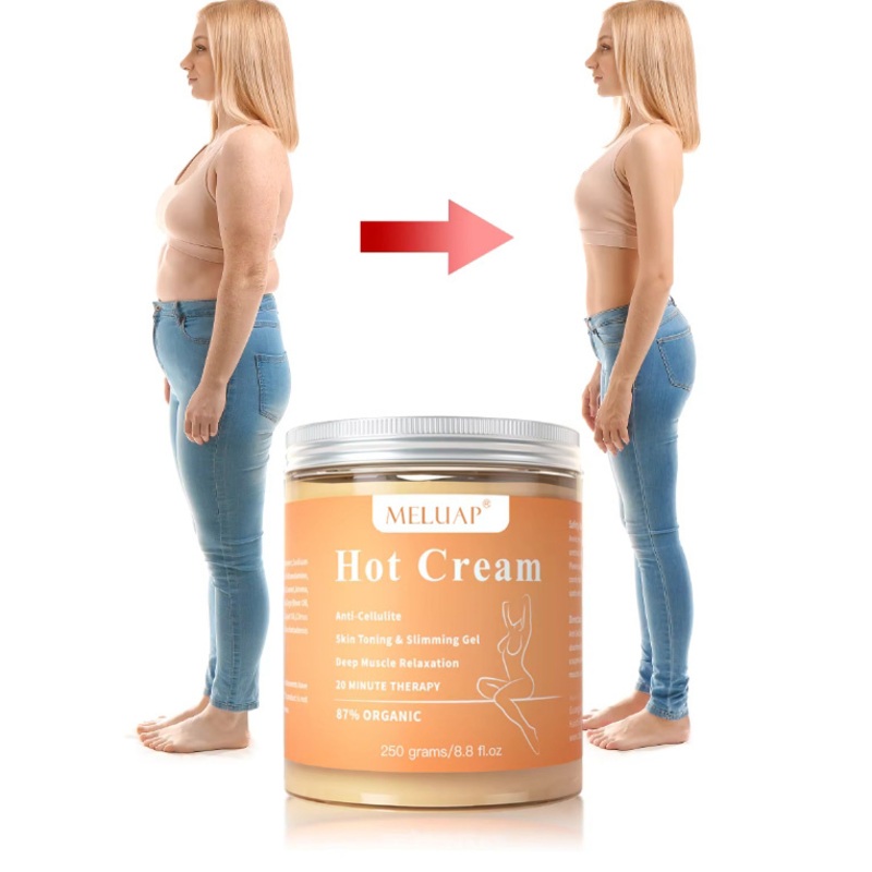 Wholesale Hot Slimming Sweat Cream Cellulite Firming Body Fat Burning Massage Weight Lose Waist Abdomen Slim Cream