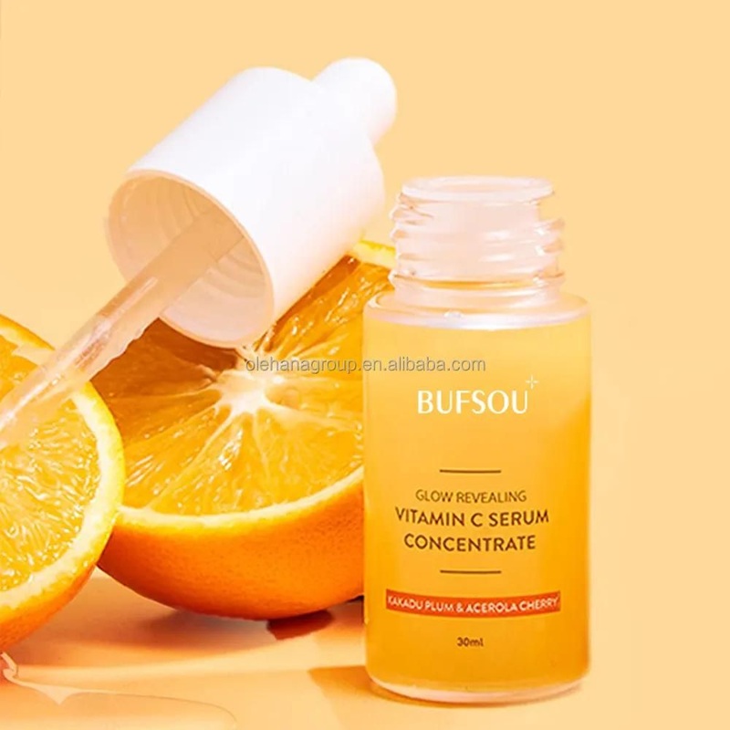 Wholesale Advanced Moisturizer Anti Aging Facial Serum Hyaluronic Acid Essence 30ml Vitamin C Face Serum for Glowing Skin