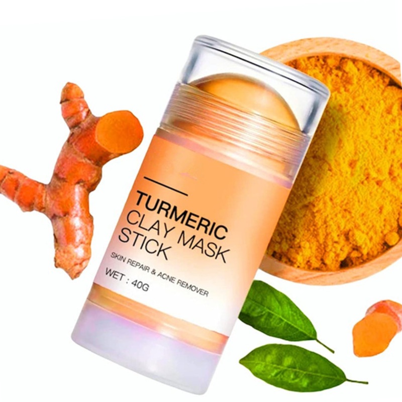 Wholesale Natural Purifying Clean Skin Turmeric Clay Mask Stick