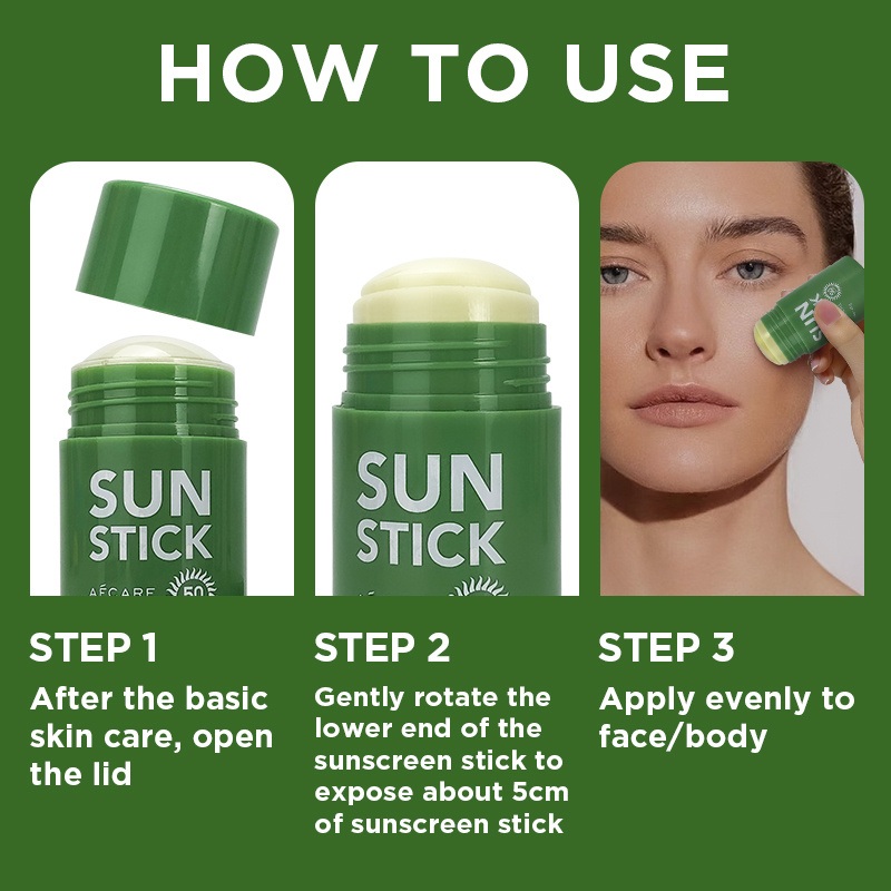 UV Protection SPF50+ PA+++ Sun Stick: Korean Skincare Sunscreen