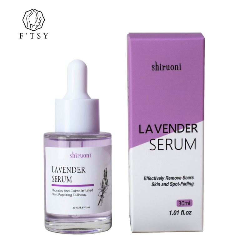 Advanced Deep Hydrating Lavender Serum Brightening Hyaluronic Acid Face Serum