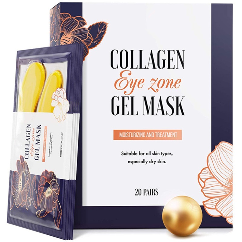 Anti-Aging Hyaluronic Acid Collagen 24K Gold Under Eye Mask
