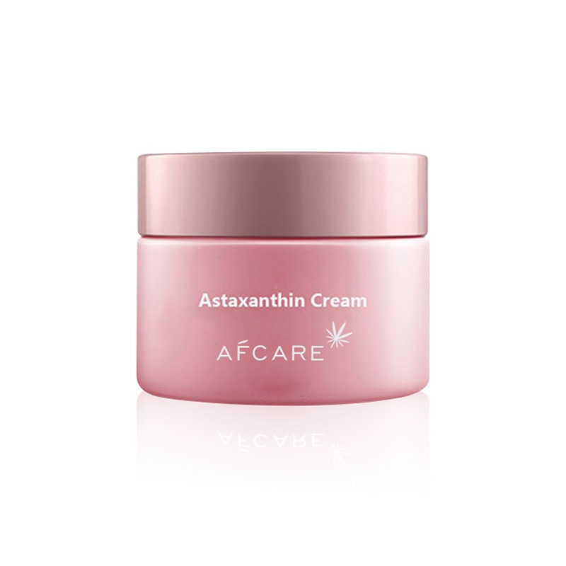 Astaxanthin Cream for Repairing Sensitive Skin, Revitalizing, Firming, and Anti-Wrinkle Effects