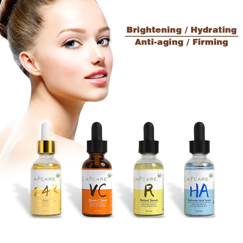 Wholesale OEM ODM Skincare Products Whitening Moisturizing Firm Soothing Brightening Skin Organic Oil Face Serum Spray Face Serum