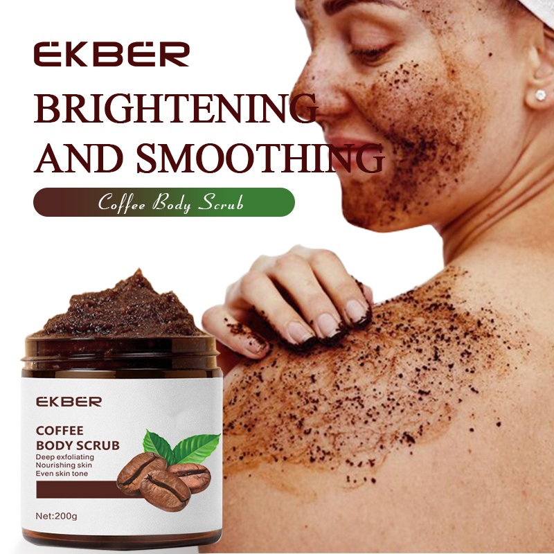 2024 New Arrival Coffee Body Scrub 100% Organic Natural Exfoliacion Whitening Body Scrub
