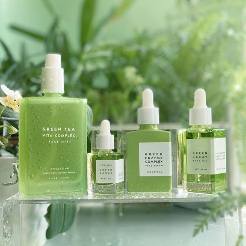 Wholesale Green Tea Facial Toner Remove Acne Moisturizing Soothing Face Spray