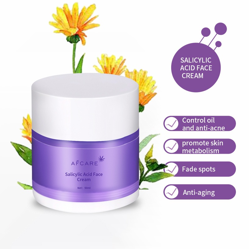 Wholesale Herbal Ingredient Anti-Acne Salicylic Acid Face Cream Brightening Retinol a 2 Face Cream
