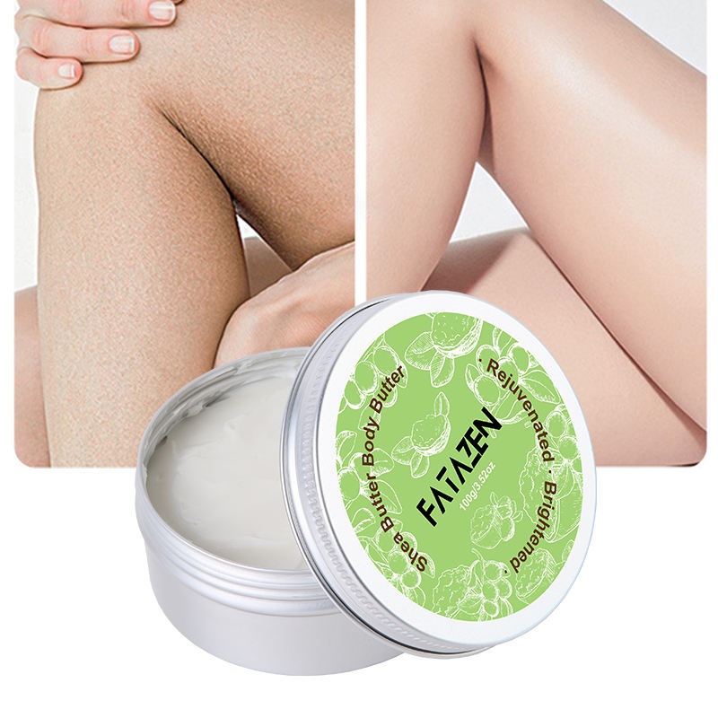Wholesale Organic Whipped Body Shea Butter Cream OEM Skin Care Moisturizing Body Butter Whitening Rose Peach Mango Body Butter