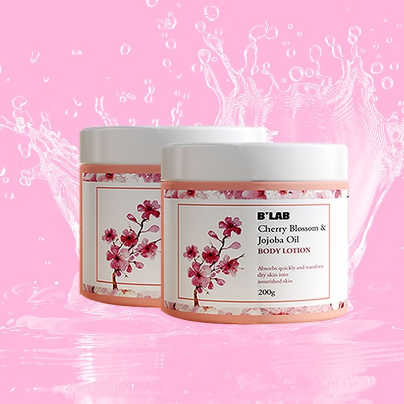 2022 Private Label Cherry Blossom and Jojoba Oil Body Cream