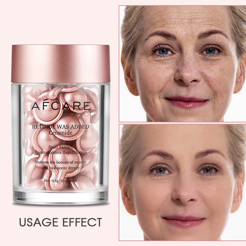 Vitamin E Capsules Facial Oil Hot Sale Beauty Skincare Moisture Capsule Face Serum