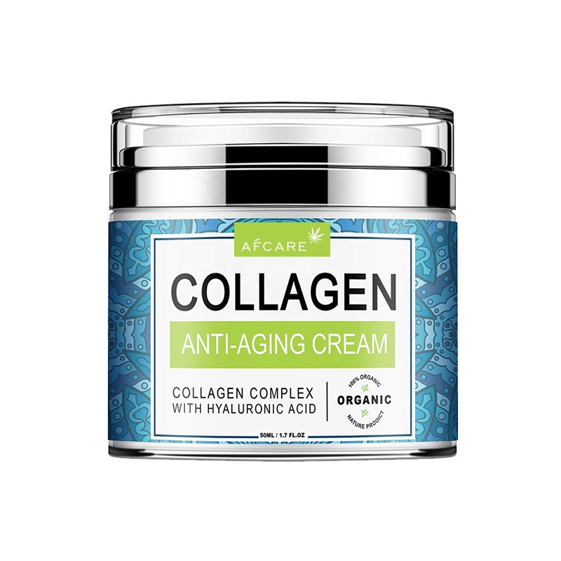 Wholesale Private Label Anti-Aging Whitening Brightening Facial Cream Smooth Skin Collagen Cream
