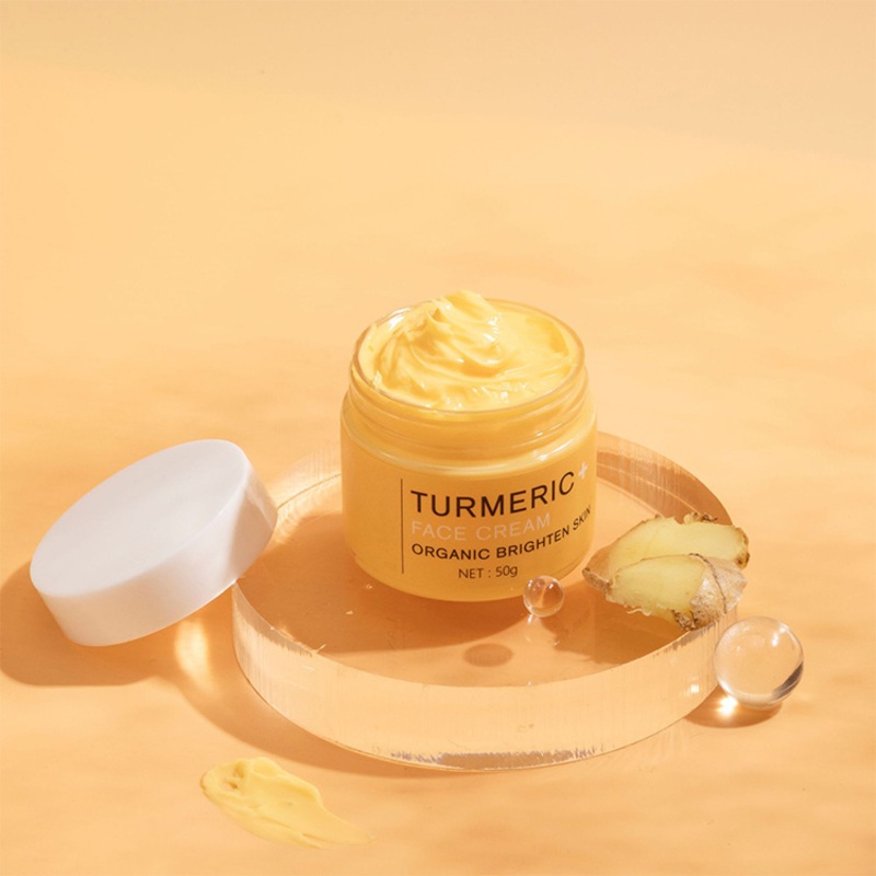 100% Organic Natural Private Label Beauty Products Face Cream Turmeric Acne Treatment Dark Spot Remover Cream