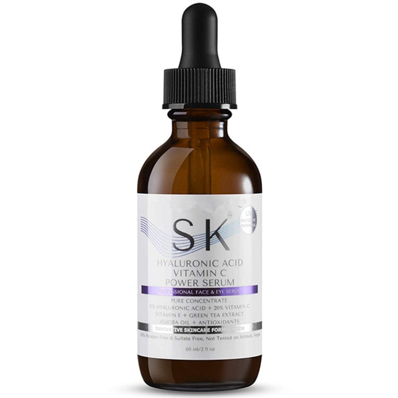 100% Vegan Skincare Formula Hyaluronic Acid Power Serum for Face & Eye