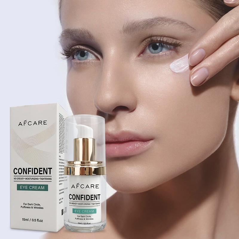 "Private Label Eye Cream: Natural Moisturizing, Anti-Wrinkle, Collagen, Retinol Formula.