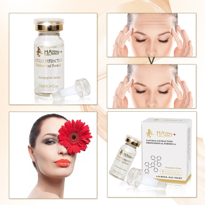 Anti Wrinkle Happy+ Synthetic Peptide Remove Wrinkles, Tighten Tender and Smooth Skin Serum