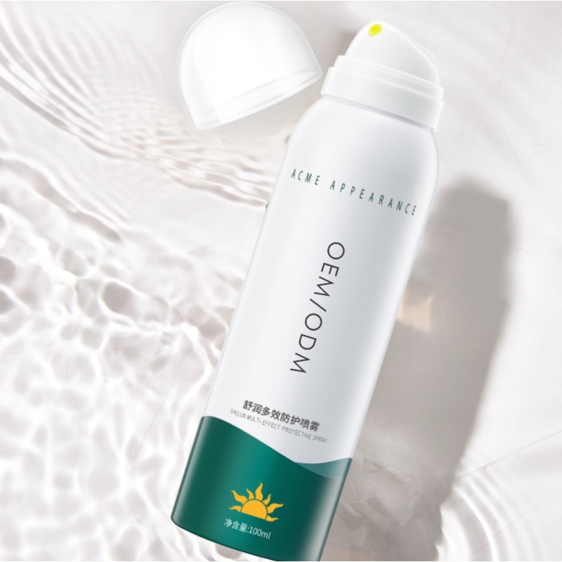Wholesale SPF 30 Natural Continuous Fragrance Free Sunscreen Spray