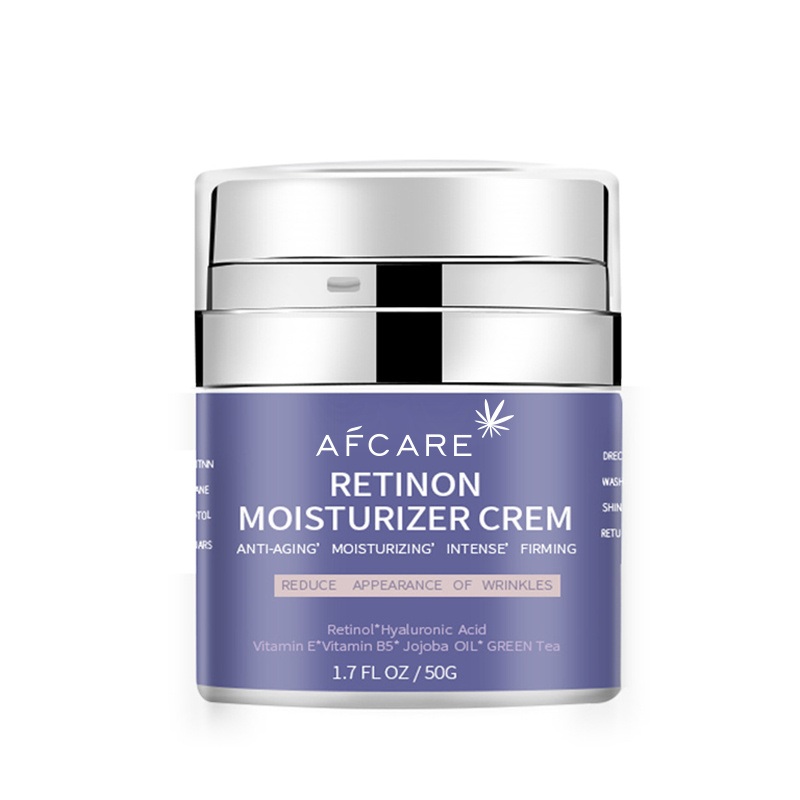 Private Label Nature Hyaluronic Acid Retinol Anti Aging Moisturizer Cream