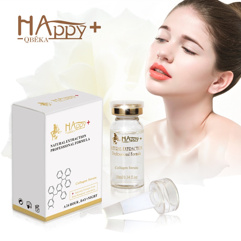 100% Pure Natural Skin Firming Hydrating Happy+ Collagen Serum Anti-Aging Serum