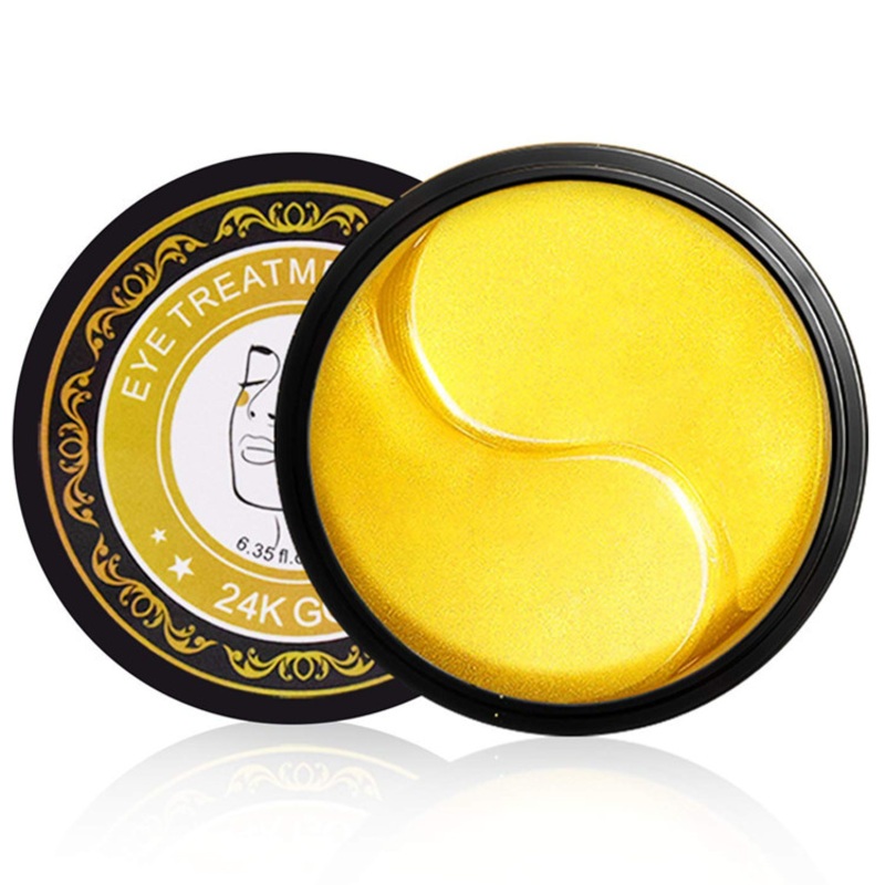 24K Gold Eye Masks for Dark Circles and Puffiness Under Eye Treatment