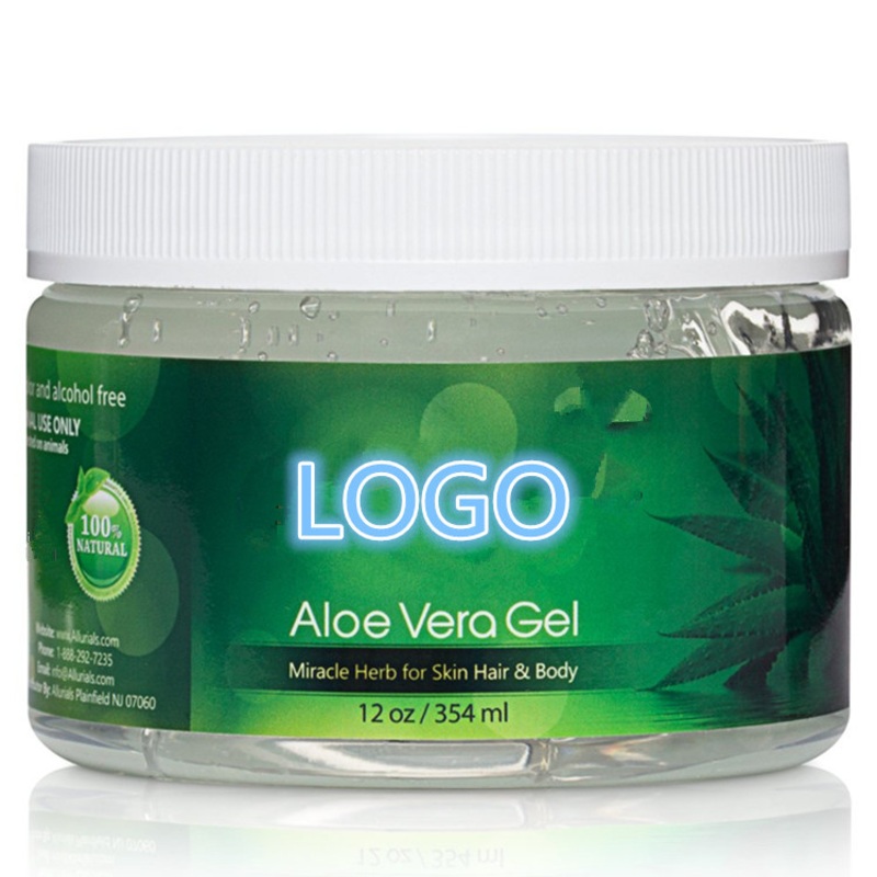 All Natural Aloe Vera Gel Nourishing Moisturizing Organic Gel for Skin Care