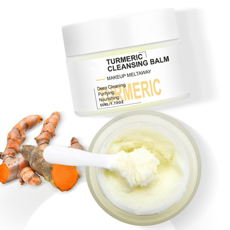 100% Pure Natural Turmeric Skin Care Face Deep Makeup Remover Cleansing Balm