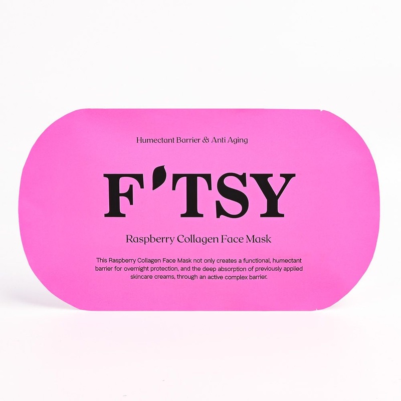 Wholesale Price Natural Raspberry Anti-Aging Mask Repair Antioxidant Plant Extract Facial Sheet Mask