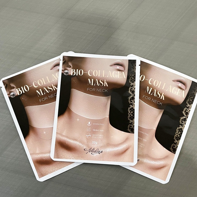 a Neck Mask Collagen Firming Anti-Wrinkle Whitening Anti-Aging Nech Masks Moisturizing Beauty Necks Skin Care on Sale