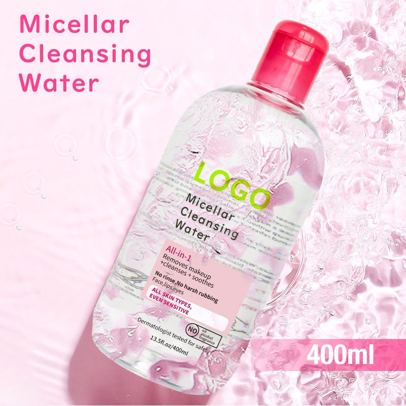Wholesale Organic Removes Makeup Cleanser All-in-1 Make up Remover Cleansing Toner Soothes Face Lip Eye Micellar Water