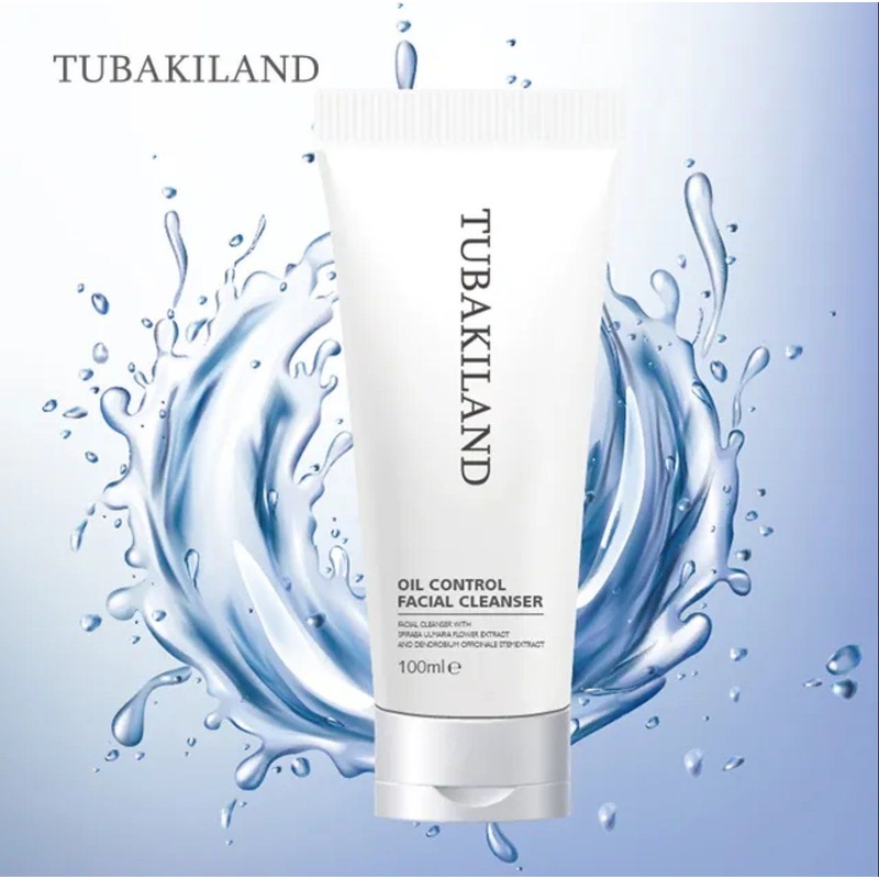 100ml Soft Tube Face Wash Facial Oil Control Amino Acid Cleanser for Sensitive Skin