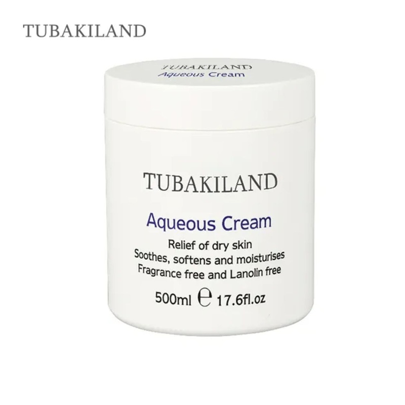 500ml Relief of Dry Skin Soothes, Softens and Moisturises Fragrance Free and Lanolin Free Aqueous Lightening Cream