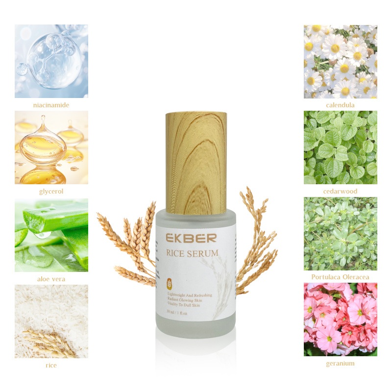 Whitening Anti Aging Refine Wrinkles Skin Care Moisturizing Face White Rice Serum Skin Tone Skin Essence Nourish Rice Serum