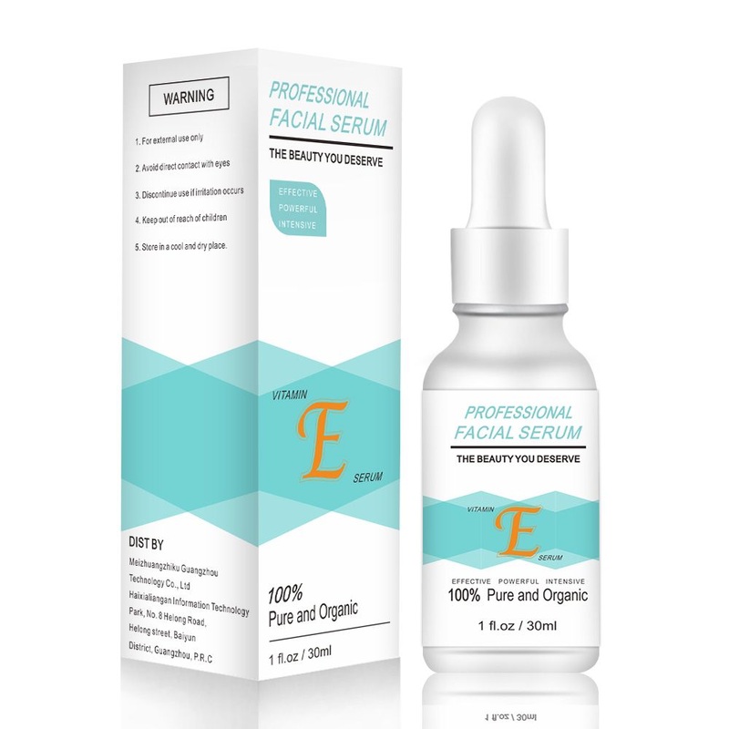 100% Pure and Organic 30ml Anti Aging Skin Brightening Vitamin E Professional Facial Serum for Face