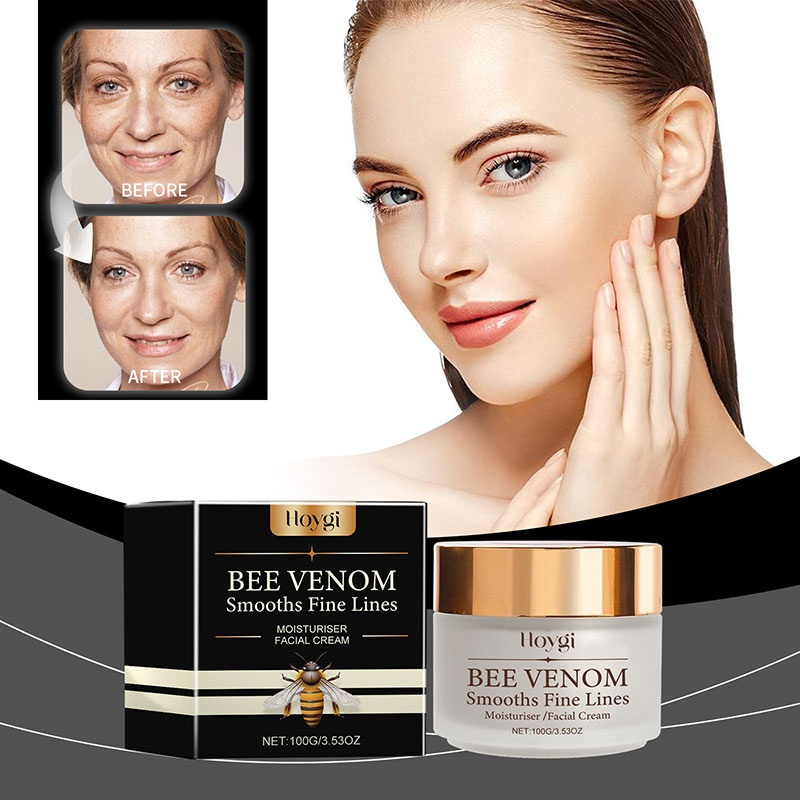 Wholesale Bee Venom Anti-Wrinkle Face Cream Firming Facial Moisturizer Cream with Honey Skin Care Lotion