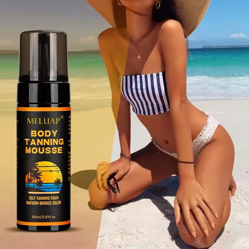 Wholesale Price OEM/ODM Body Bronzer Fake Tan Water Ultra Fine Mist Sprayer Organic Body Tanning Spray Serum Oil Cream Self-Tanner Mousse