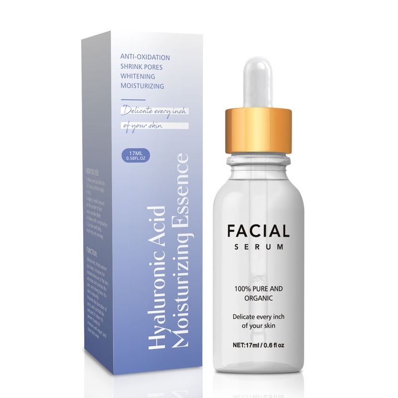 Wholesale Price Small MOQ Hyaluronic Acid Skin Care Face Moisturizing Anti-Aging Anti-Wrinkle Natural Organic Vitamin C Facial Serum