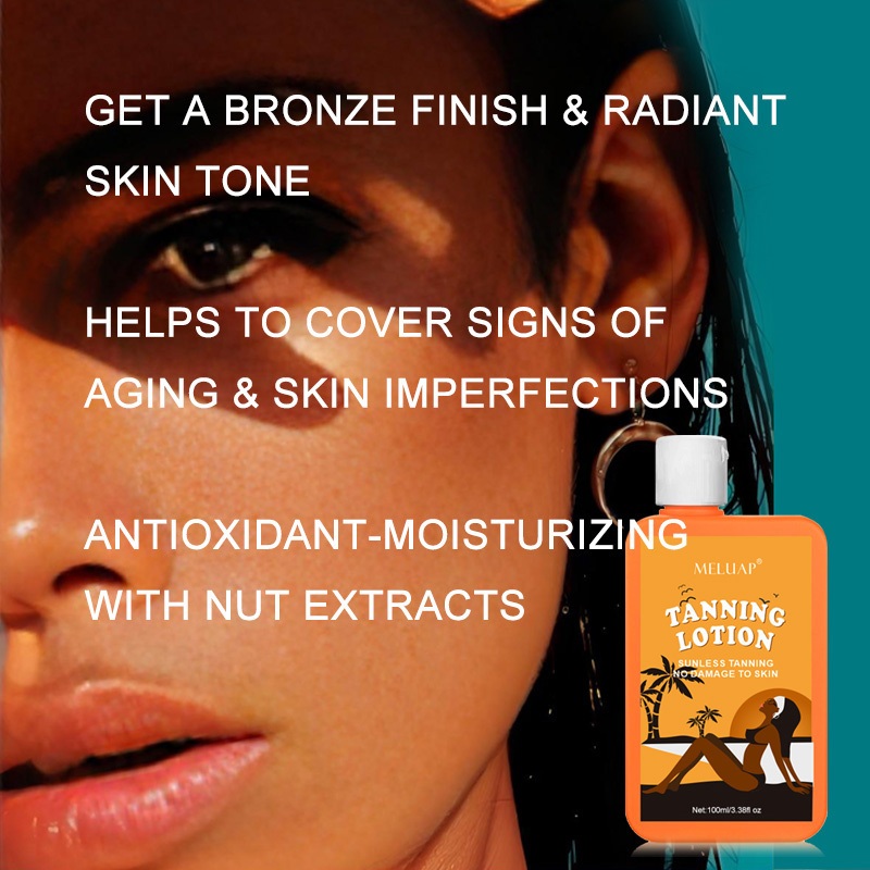 Wholesale Body Tanning Sunbed Cream Private Label Peptide Sun Tanning Lotion