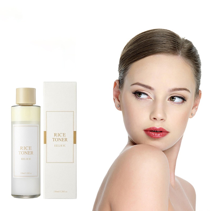 Wholesale Private Label Niacinamide Rice Water Moisturizing Toner Brightening Whitening Skin Care Rice Face Toner