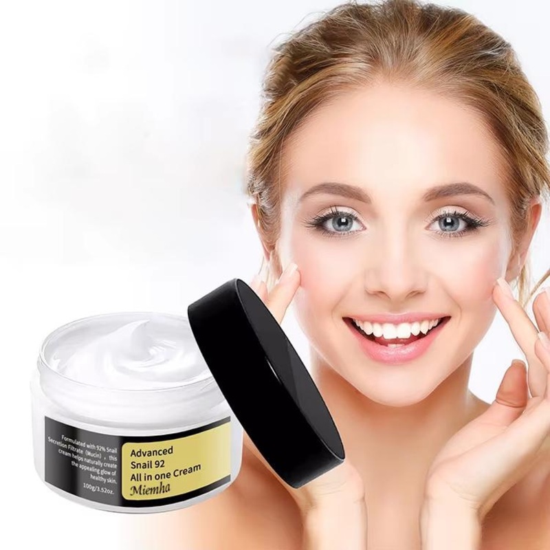 Wholesale Private Label Pores Shrink Advanced Snail 92 All in One Cream Moisturizing Wrinkle Whitening Snail Face Mucin Cream