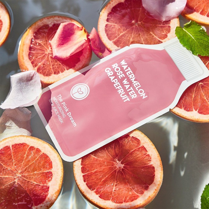 Ultra Hydrate Facial Mask Watermelon Face Mask Sheet Customize Vitamin E C Moisturizing Face Mask for Dry Sensitive Skin Types