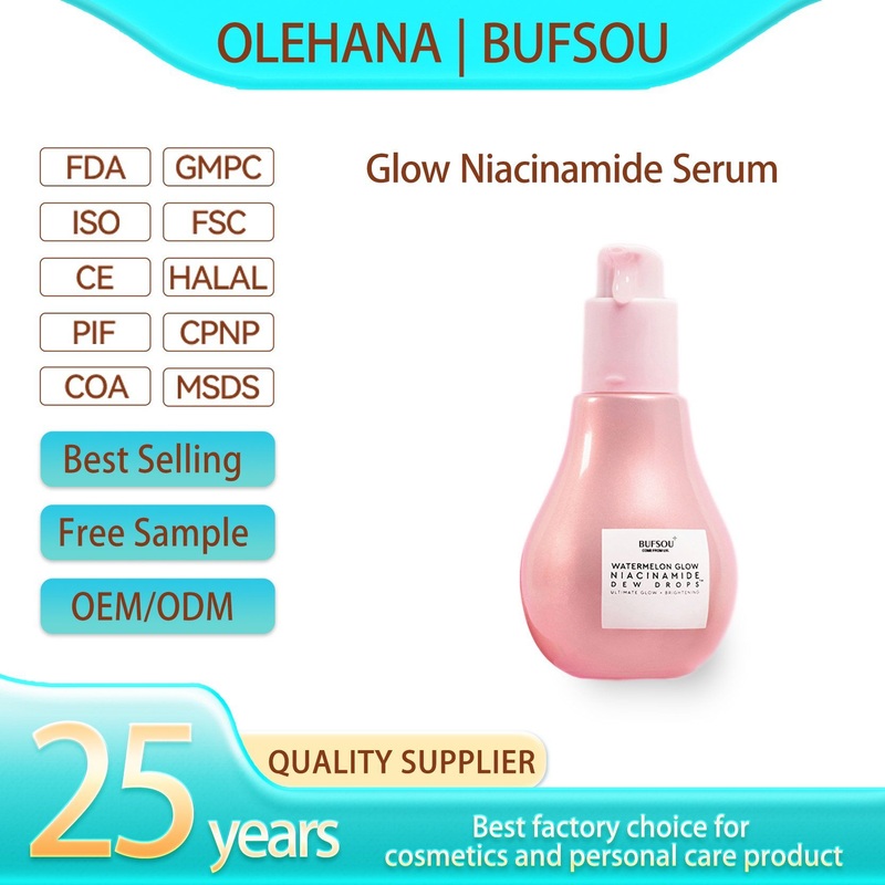 Watermelon Glow Face Serum Anti Aging Hydrating Smooth Skincare Whitening Serum All Skin Types